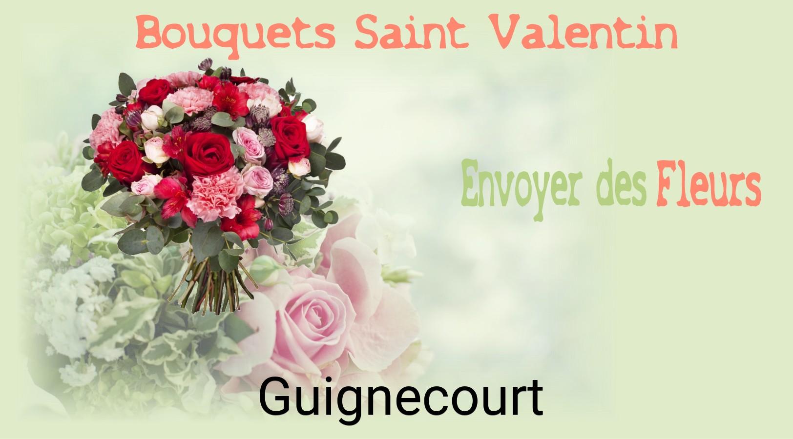Roses de Saint-Valentin livrées à Guignecourt